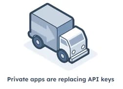 Private apps are replacing API keys